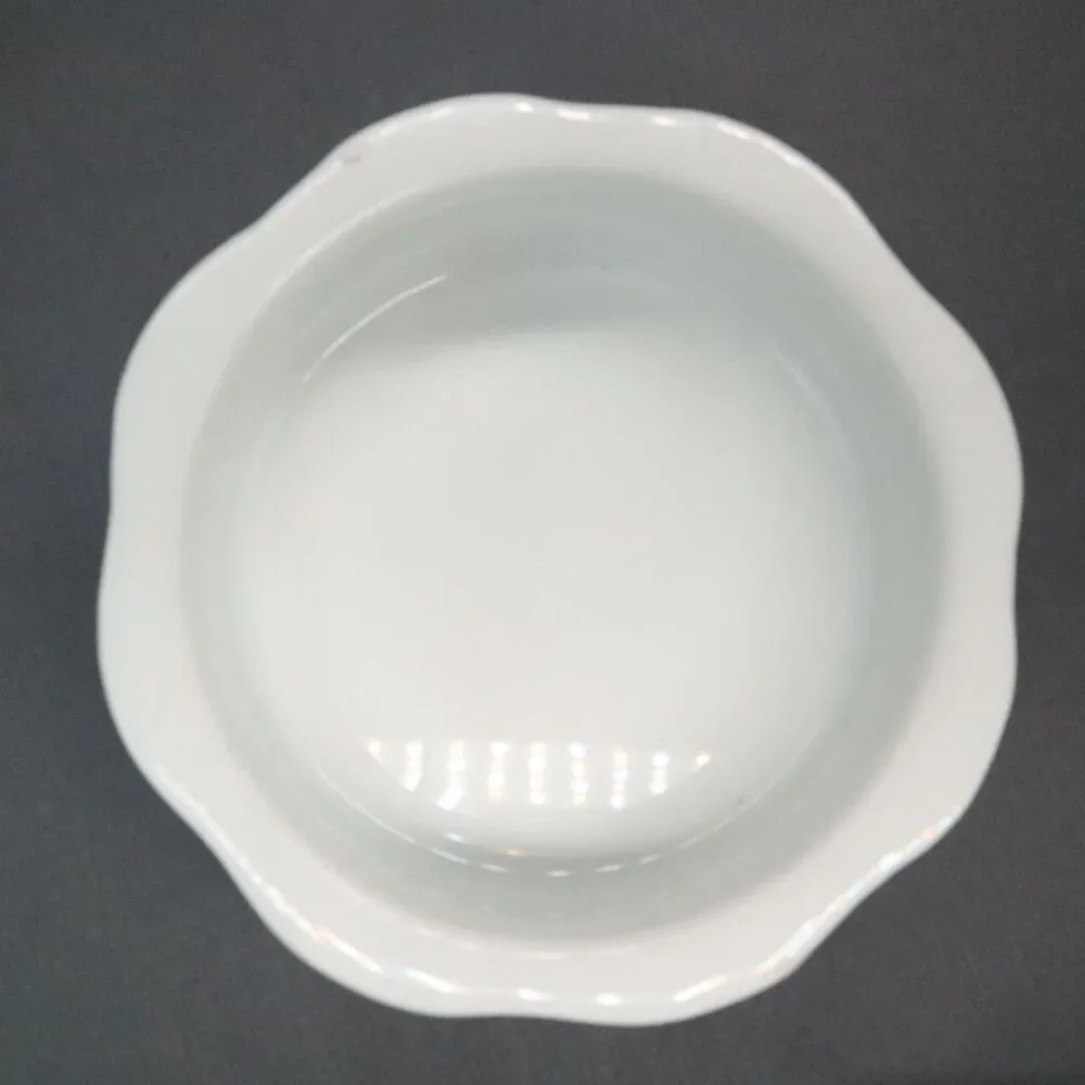 Trivet set of 2 XCELL brand but looks like french white pyrex 3.5